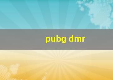 pubg dmr